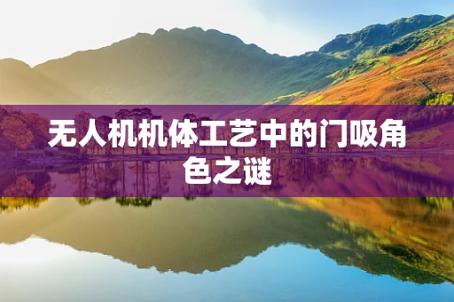 无人机机体工艺中的门吸角色之谜