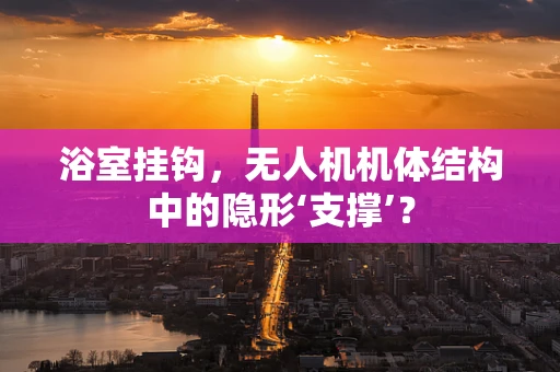 浴室挂钩，无人机机体结构中的隐形‘支撑’？