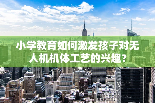小学教育如何激发孩子对无人机机体工艺的兴趣？