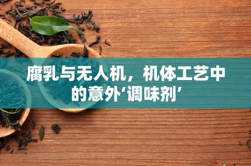 腐乳与无人机，机体工艺中的意外‘调味剂’