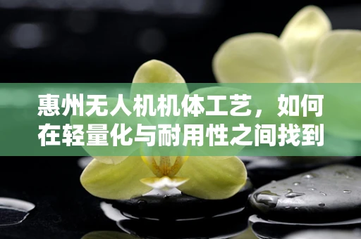 惠州无人机机体工艺，如何在轻量化与耐用性之间找到完美平衡？