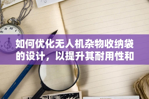 如何优化无人机杂物收纳袋的设计，以提升其耐用性和实用性？