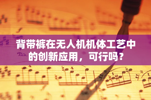 背带裤在无人机机体工艺中的创新应用，可行吗？