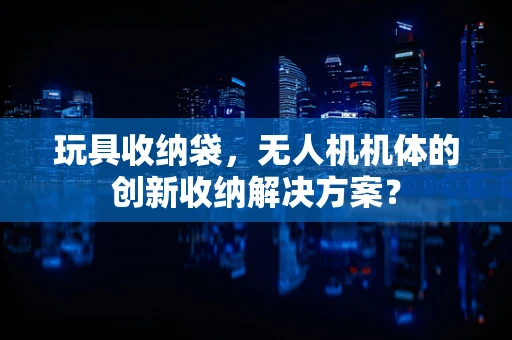 玩具收纳袋，无人机机体的创新收纳解决方案？