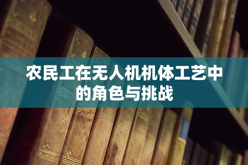 农民工在无人机机体工艺中的角色与挑战