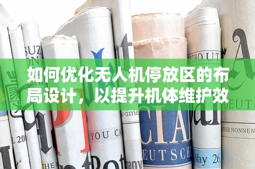 如何优化无人机停放区的布局设计，以提升机体维护效率？