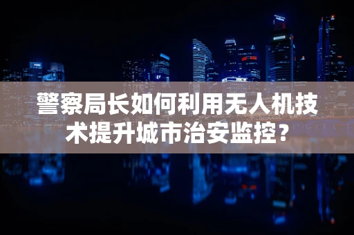 警察局长如何利用无人机技术提升城市治安监控？