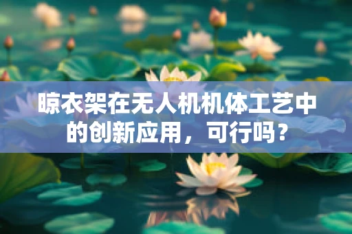 晾衣架在无人机机体工艺中的创新应用，可行吗？
