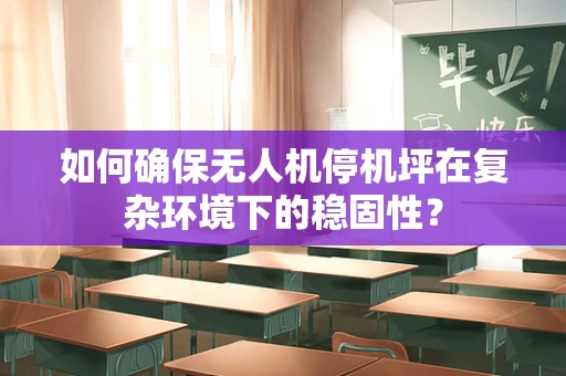 如何确保无人机停机坪在复杂环境下的稳固性？