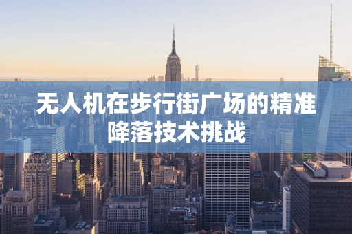 无人机在步行街广场的精准降落技术挑战