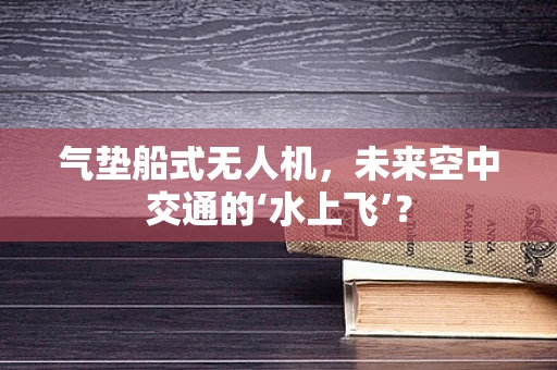气垫船式无人机，未来空中交通的‘水上飞’？