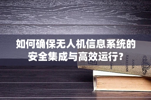 如何确保无人机信息系统的安全集成与高效运行？