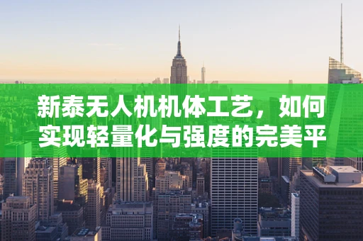 新泰无人机机体工艺，如何实现轻量化与强度的完美平衡？
