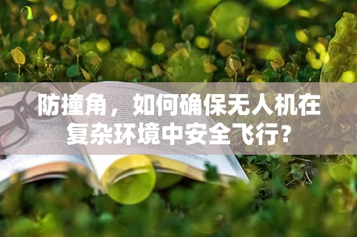 防撞角，如何确保无人机在复杂环境中安全飞行？