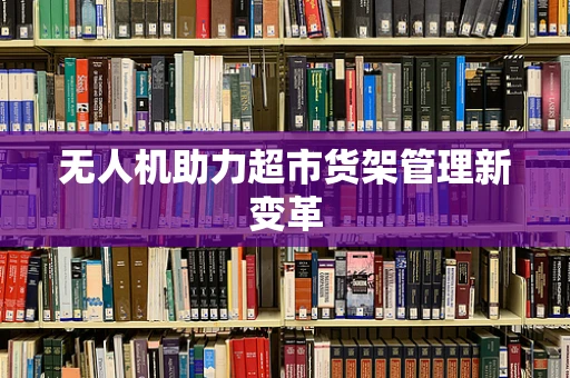 无人机助力超市货架管理新变革
