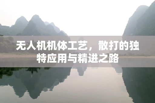 无人机机体工艺，散打的独特应用与精进之路