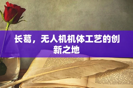 长葛，无人机机体工艺的创新之地