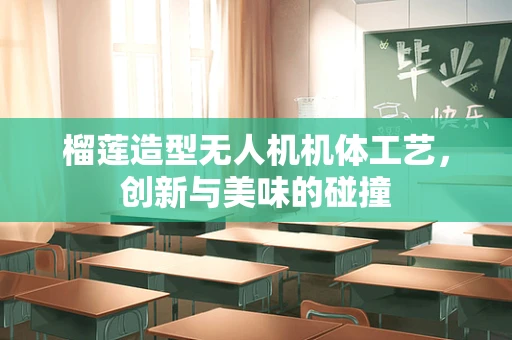 榴莲造型无人机机体工艺，创新与美味的碰撞