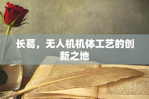 长葛，无人机机体工艺的创新之地