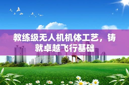 教练级无人机机体工艺，铸就卓越飞行基础