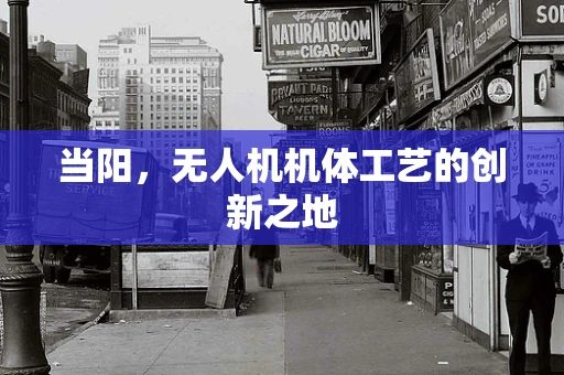 当阳，无人机机体工艺的创新之地