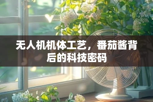 无人机机体工艺，番茄酱背后的科技密码