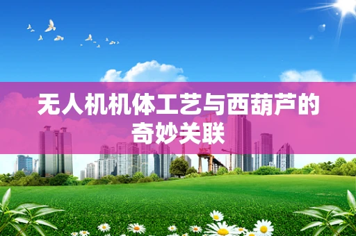 无人机机体工艺与西葫芦的奇妙关联