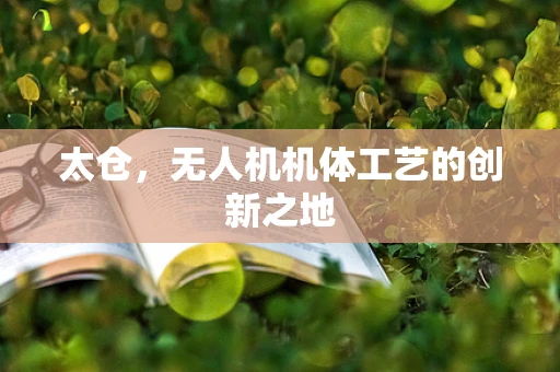 太仓，无人机机体工艺的创新之地