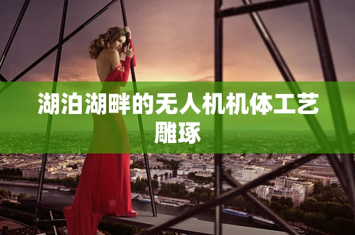 湖泊湖畔的无人机机体工艺雕琢