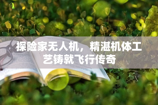 探险家无人机，精湛机体工艺铸就飞行传奇