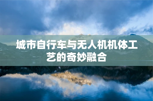 城市自行车与无人机机体工艺的奇妙融合