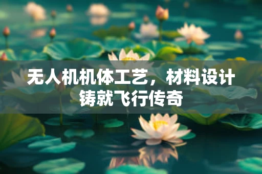 无人机机体工艺，材料设计铸就飞行传奇