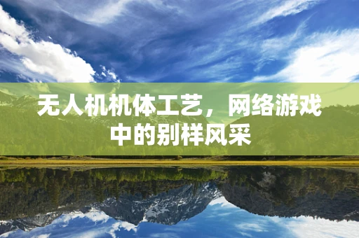 无人机机体工艺，网络游戏中的别样风采