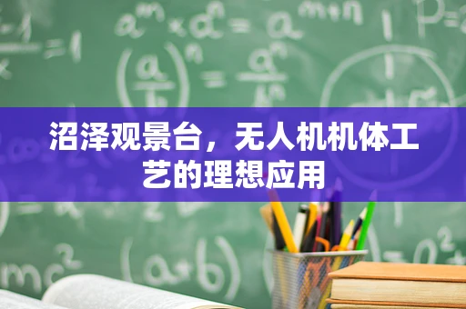 沼泽观景台，无人机机体工艺的理想应用