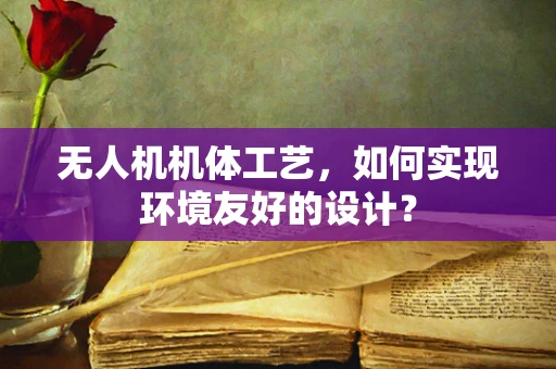 无人机机体工艺，如何实现环境友好的设计？
