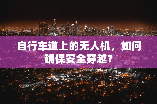 自行车道上的无人机，如何确保安全穿越？