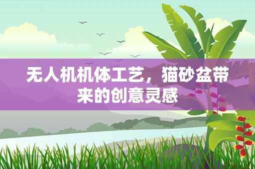 无人机机体工艺，猫砂盆带来的创意灵感
