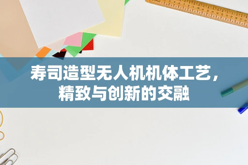 寿司造型无人机机体工艺，精致与创新的交融