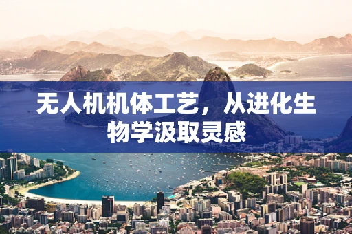 无人机机体工艺，从进化生物学汲取灵感