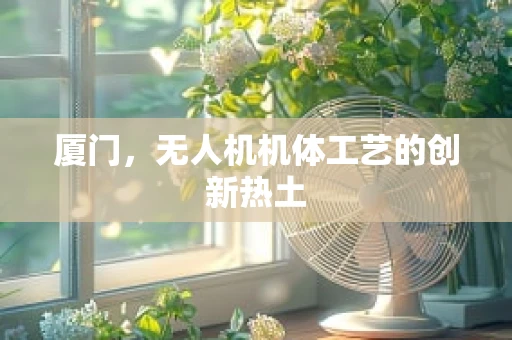 厦门，无人机机体工艺的创新热土