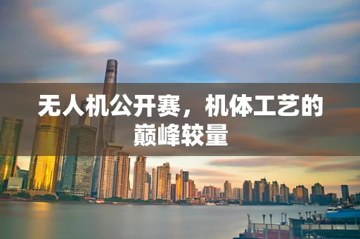 无人机公开赛，机体工艺的巅峰较量