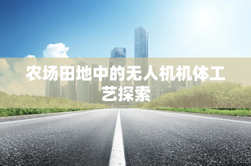 农场田地中的无人机机体工艺探索