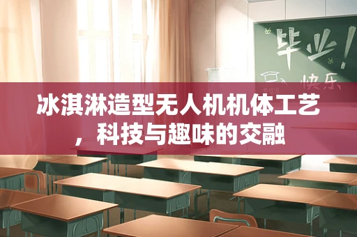 冰淇淋造型无人机机体工艺，科技与趣味的交融