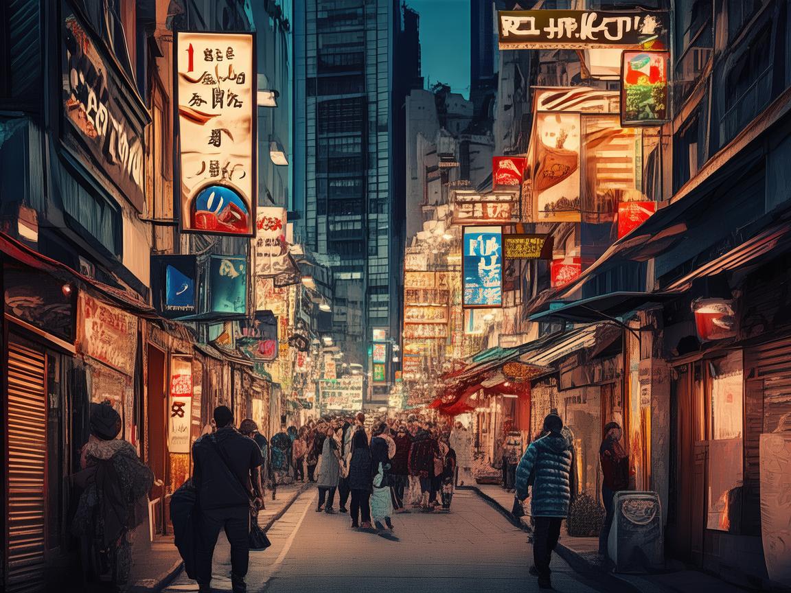 步行街广场上的无人机机体工艺魅力