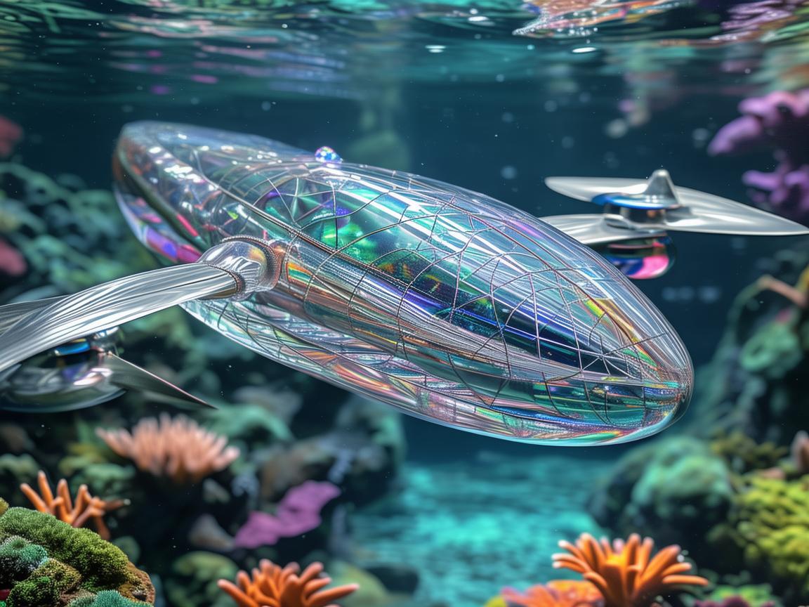 水族馆场景下无人机机体工艺的独特应用