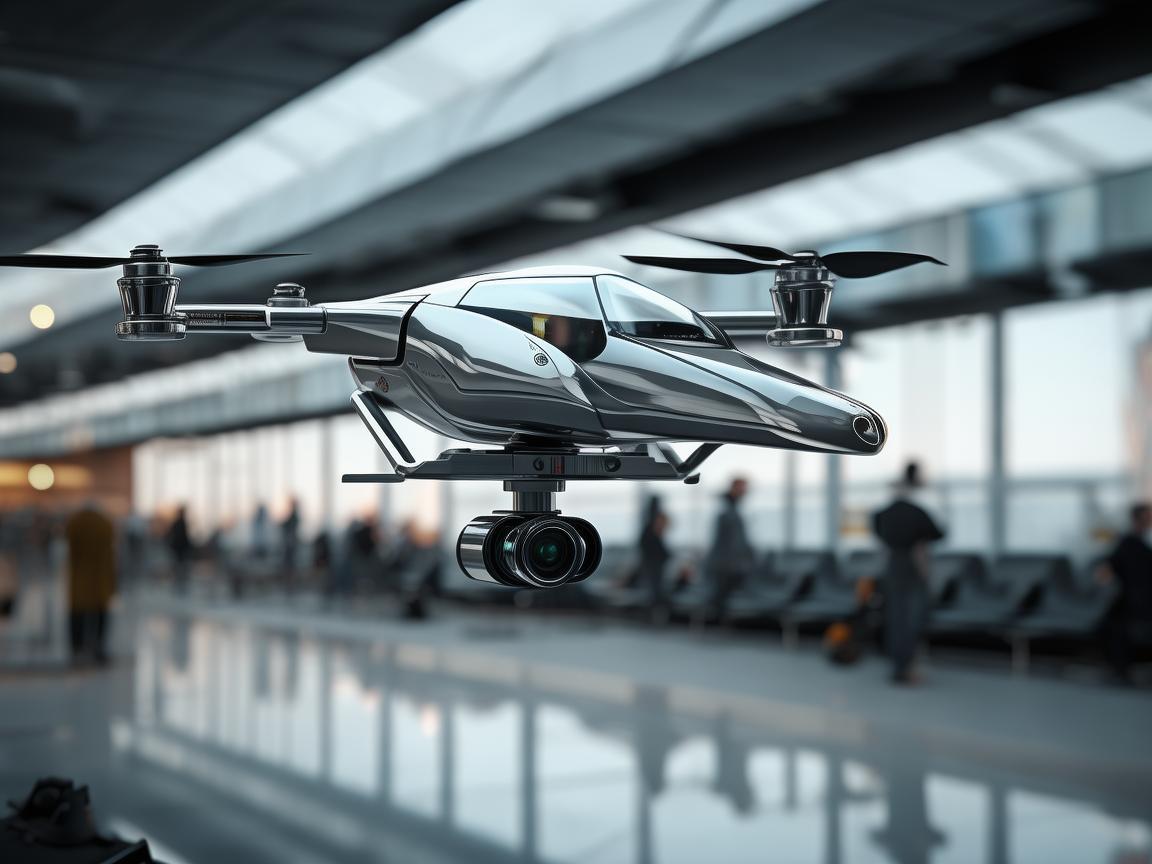 无人机在汽车站候车室的创新应用与机体工艺优势