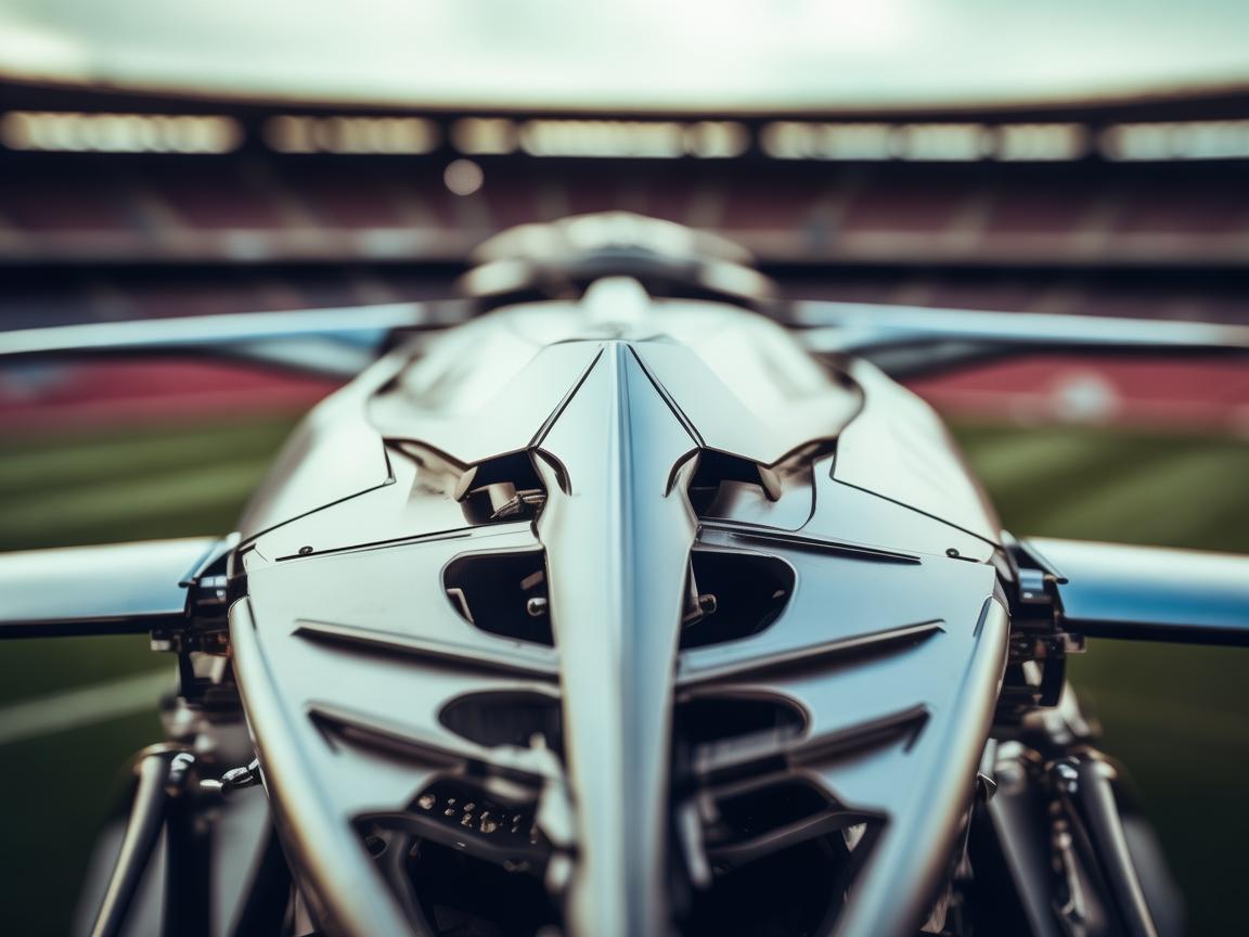 体育馆看台视角下的无人机机体工艺