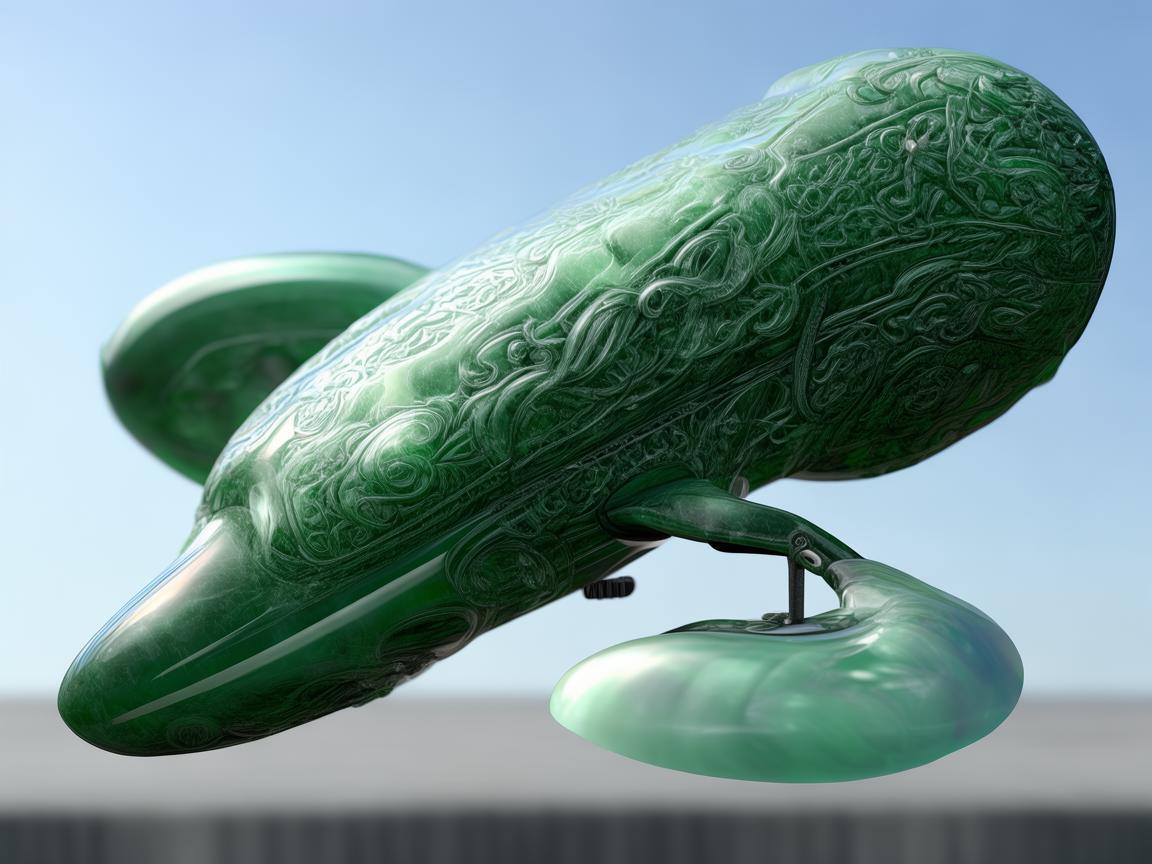 翡翠雕琢工艺融入无人机机体制造