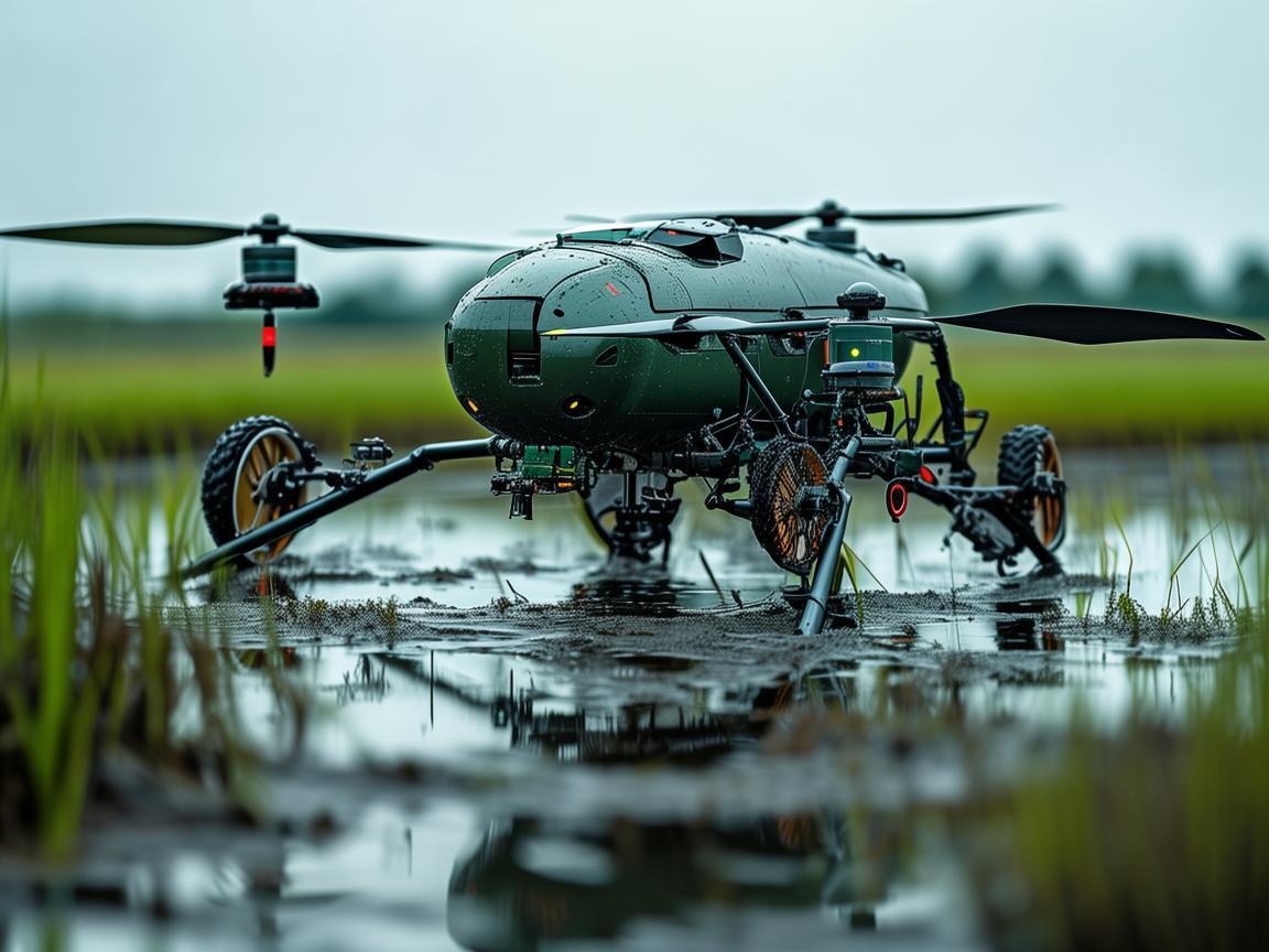 适应沼泽环境的无人机机体工艺探索