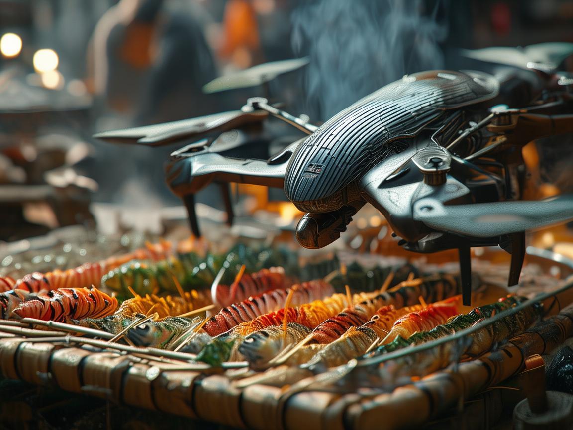 无人机机体工艺与烤鱼串的奇妙关联